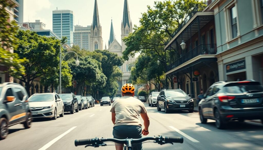 Cycling in New Orleans Cycling in New Orleans