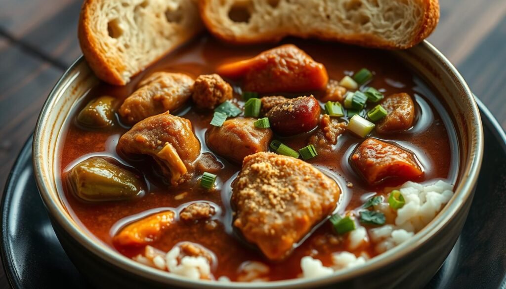 Gumbo dish Gumbo dish