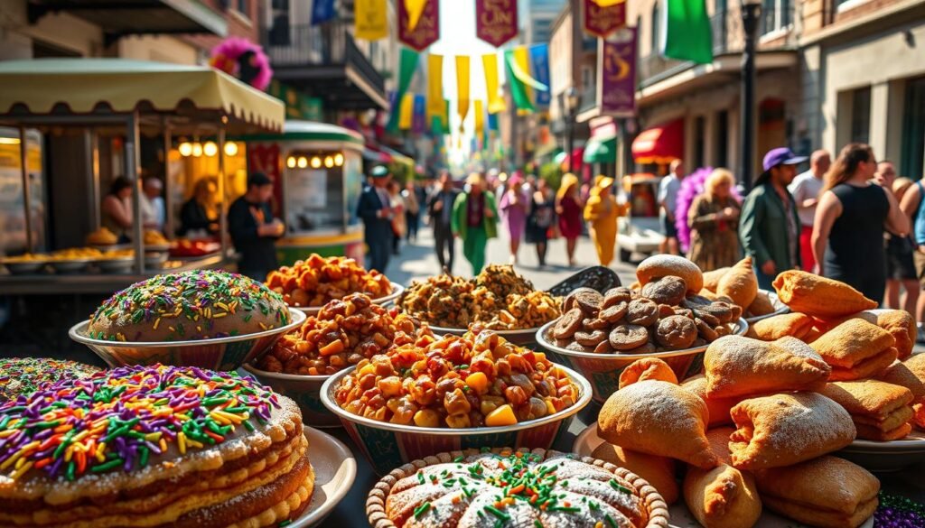 Mardi Gras foods Mardi Gras foods