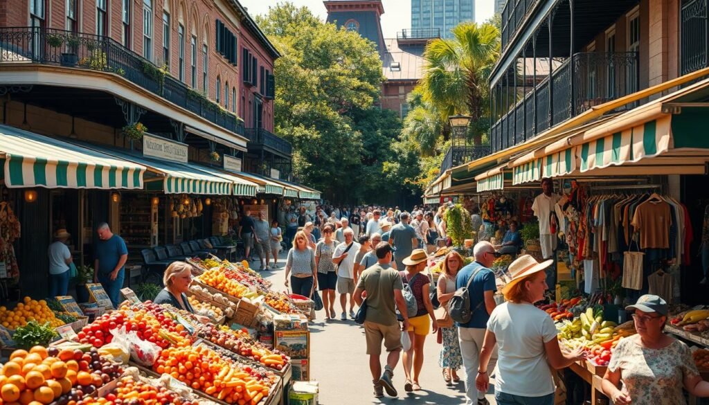 New Orleans outdoor market New Orleans outdoor market
