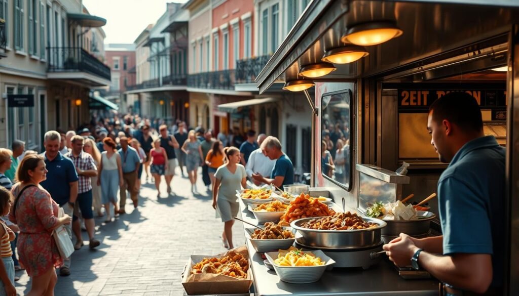New Orleans street food New Orleans street food