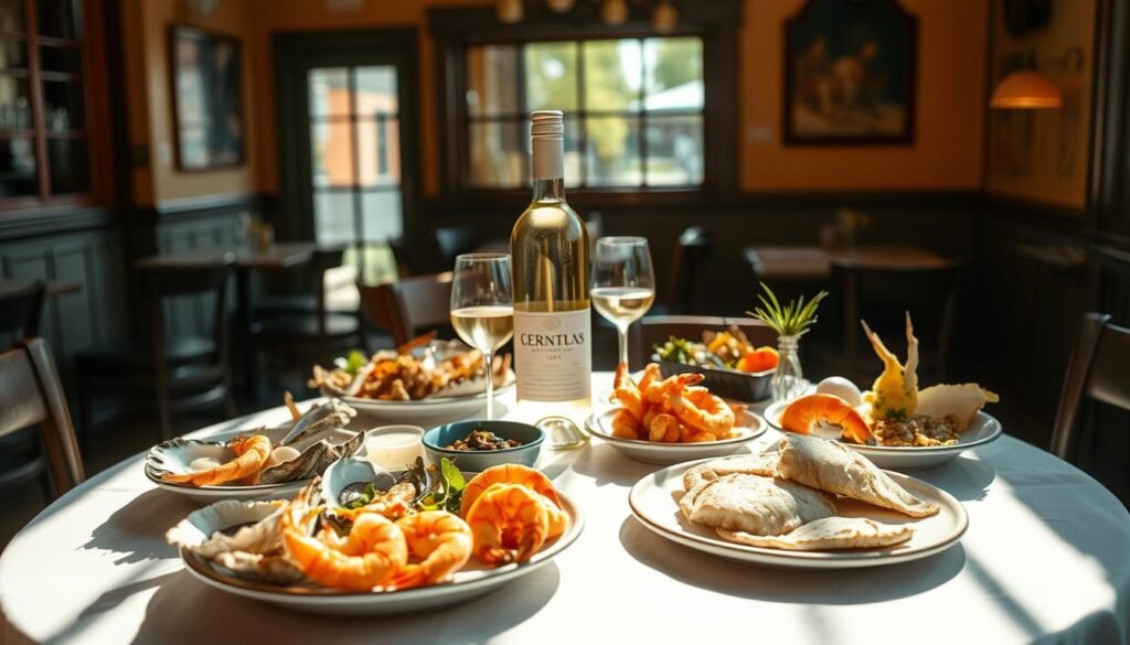 wine pairing with seafood in New Orleans wine pairing with seafood in New Orleans